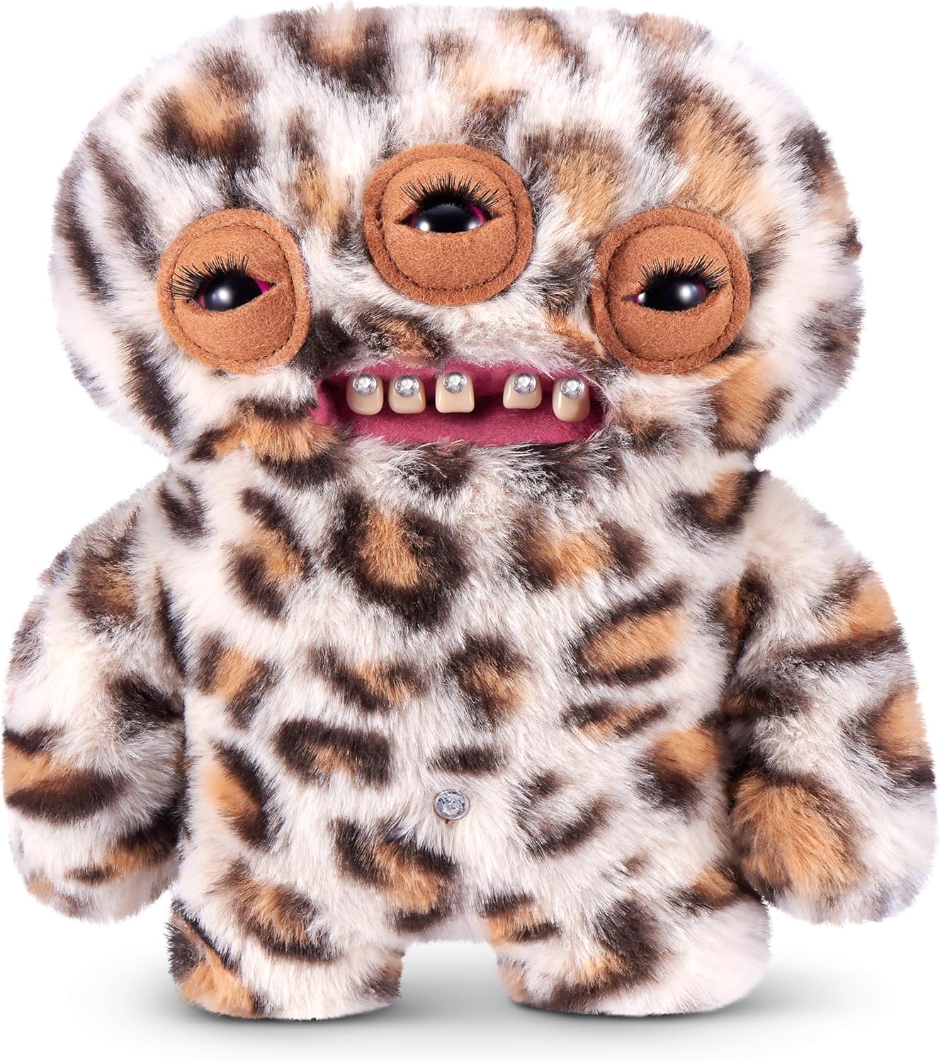 9 Inch Plush Collectible Toy (Annoyed Alien) Featuring Funny Ugly Monster Designs with Fierce Attitude & Bold Style